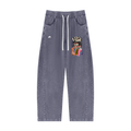 Unisex Mineral Wash Barrel Sweatpants
