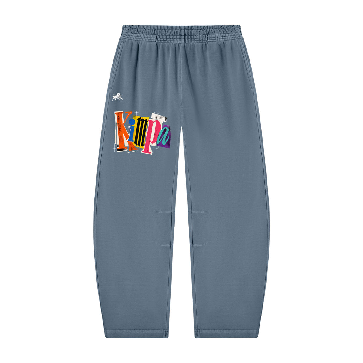 Unisex Vintage Washed Barrel Leg Sweatpants