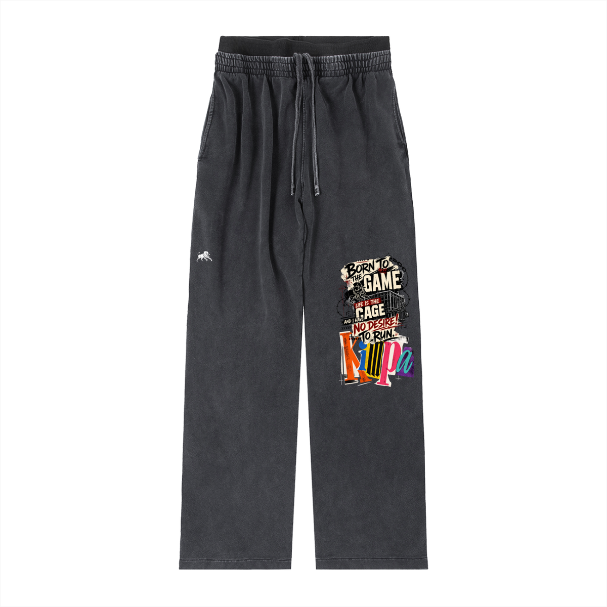 Vintage Washed Waist Pants