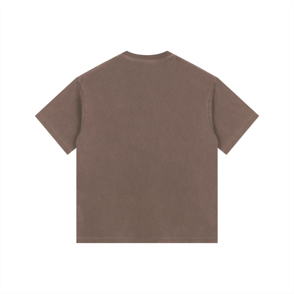 Vintage Washed Oversized Cotton T-Shirt