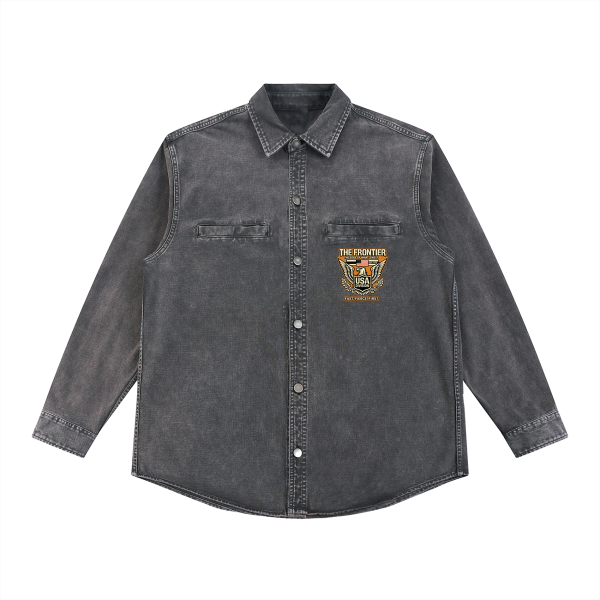 Denim Vintage Washed Heavyweight Jacket