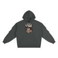 Unisex Heavyweight Ruched Sleeves Hoodie