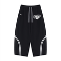 Unisex Wide Leg Piping Sweatpants
