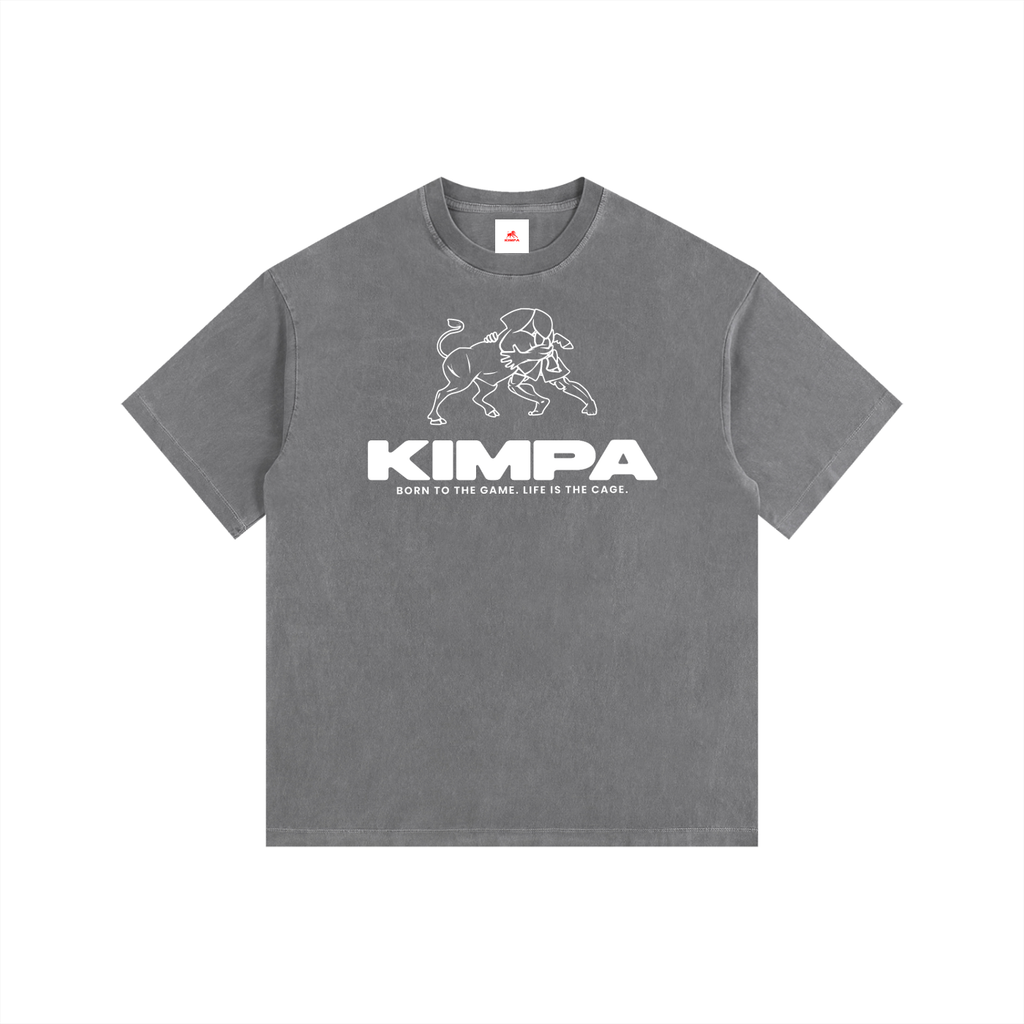 Vintage Washed Oversized Cotton T-Shirt