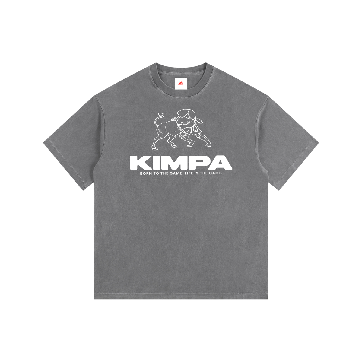 Vintage Washed Oversized Cotton T-Shirt