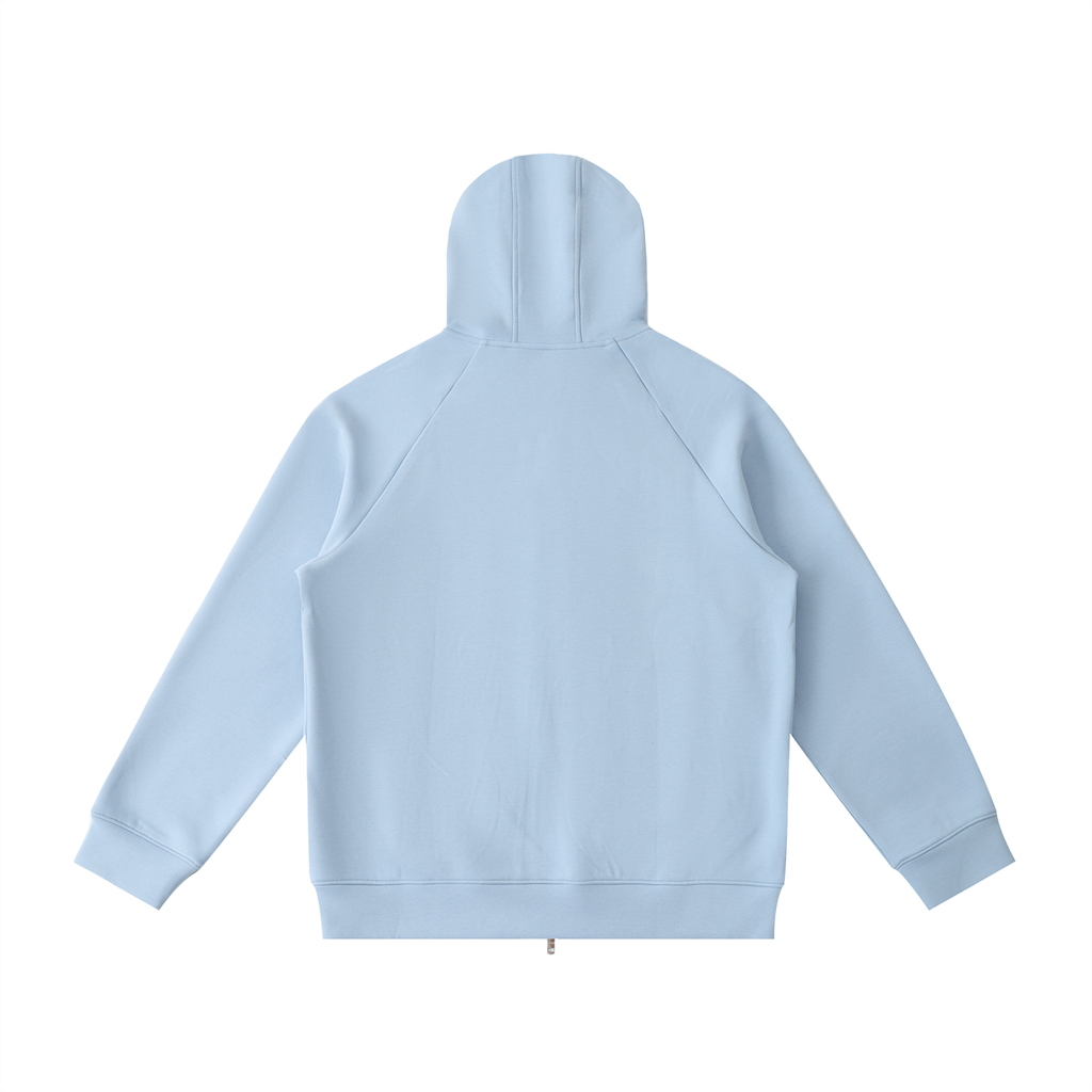 Heavyweight Raglan Sleeve Zip Hoodie