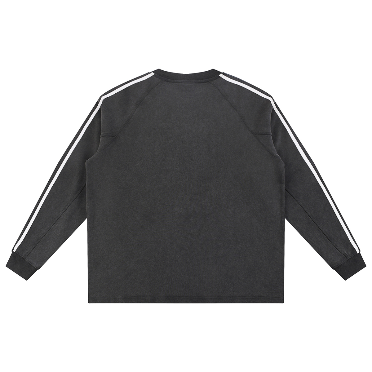 Snow Washed Contrast Tape Sweatshirt