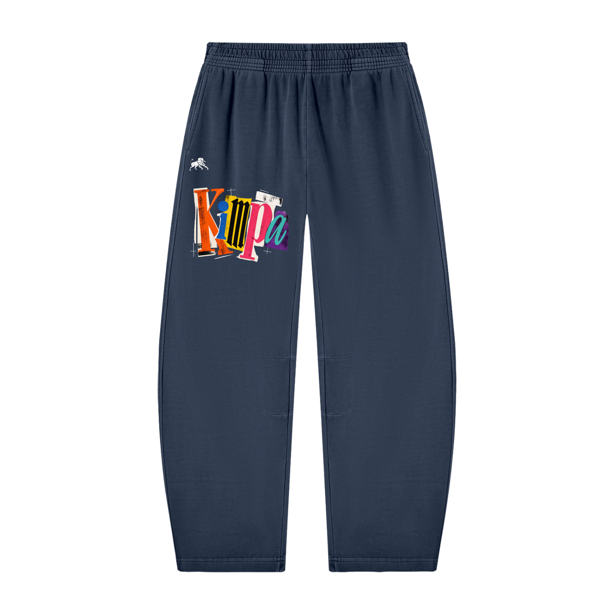 Unisex Vintage Washed Barrel Leg Sweatpants