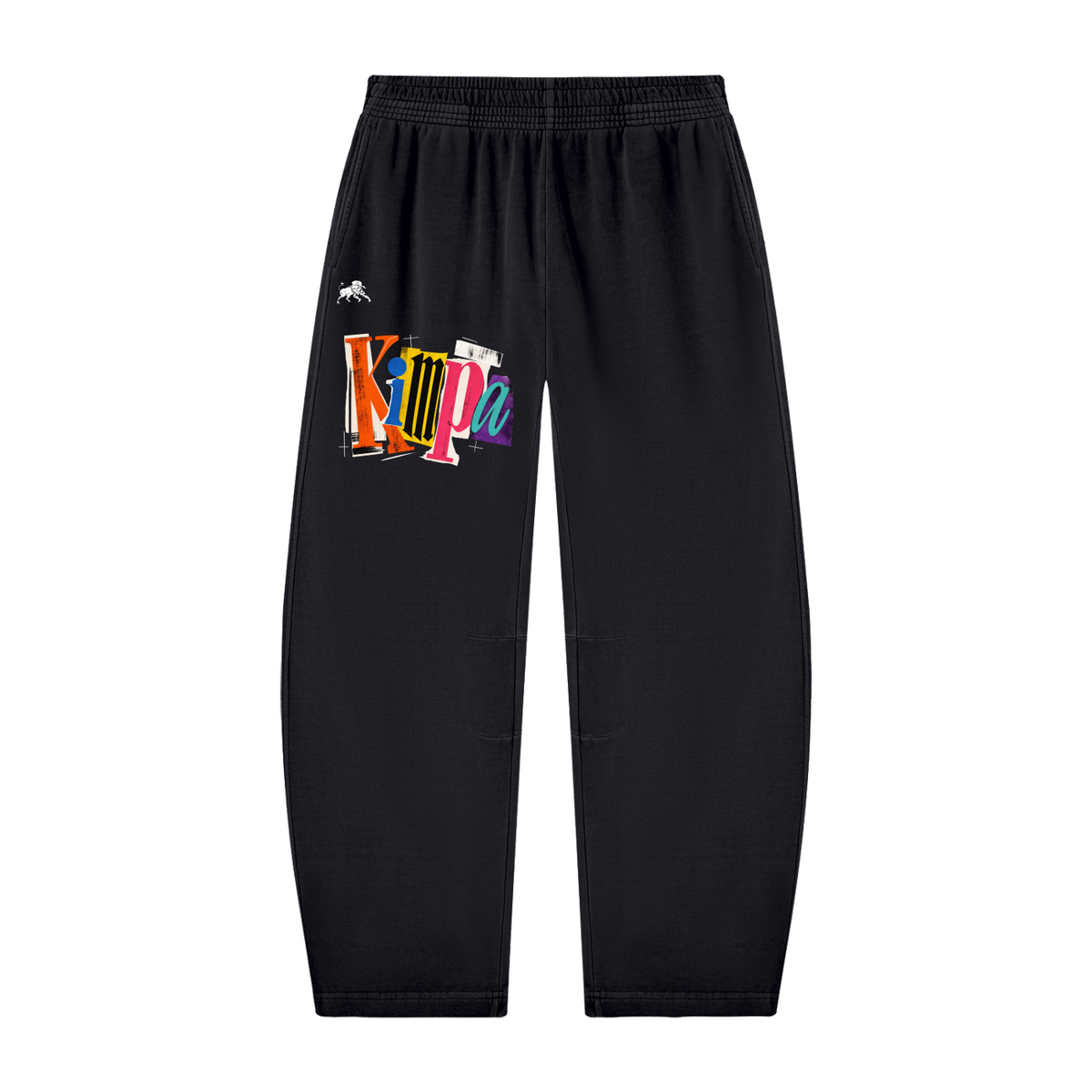Unisex Vintage Washed Barrel Leg Sweatpants