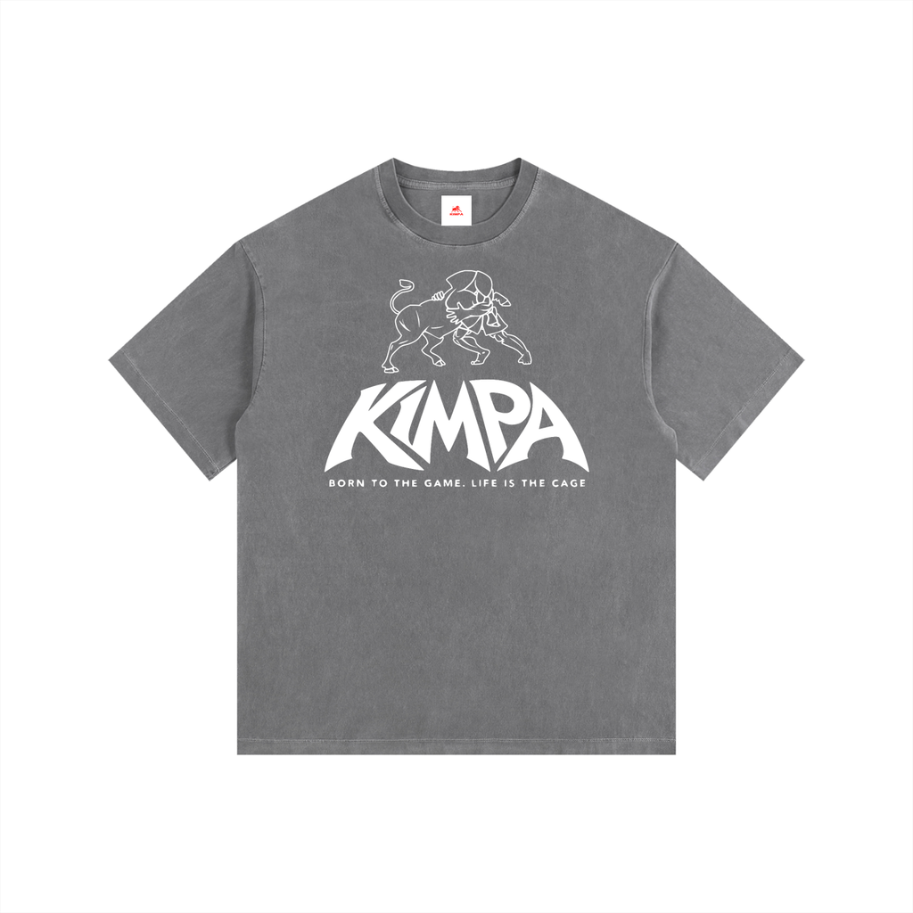 Vintage Washed Oversized Cotton T-Shirt