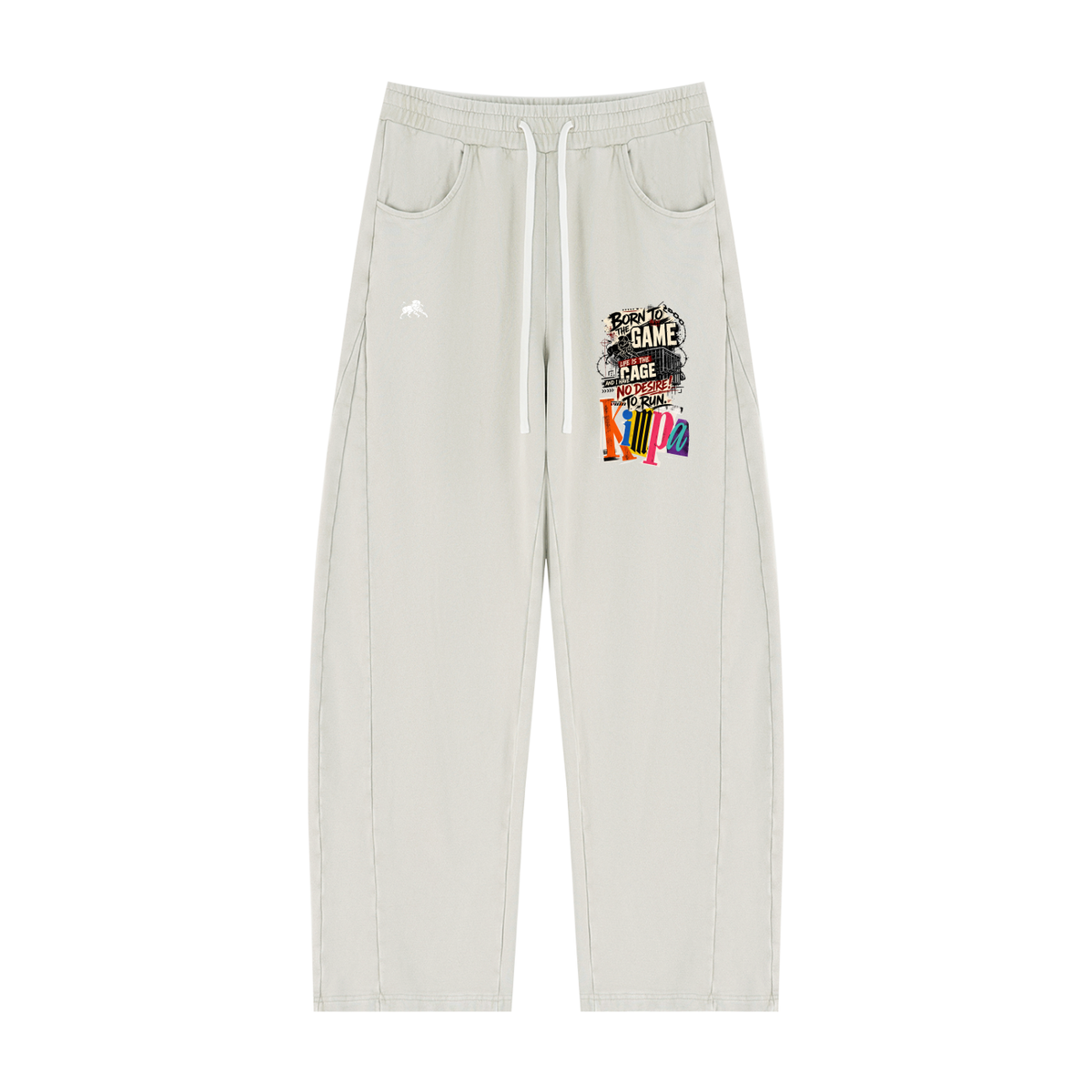 Unisex Mineral Wash Barrel Sweatpants