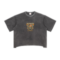 Raw Edge Snow Washed Boxy T-Shirt